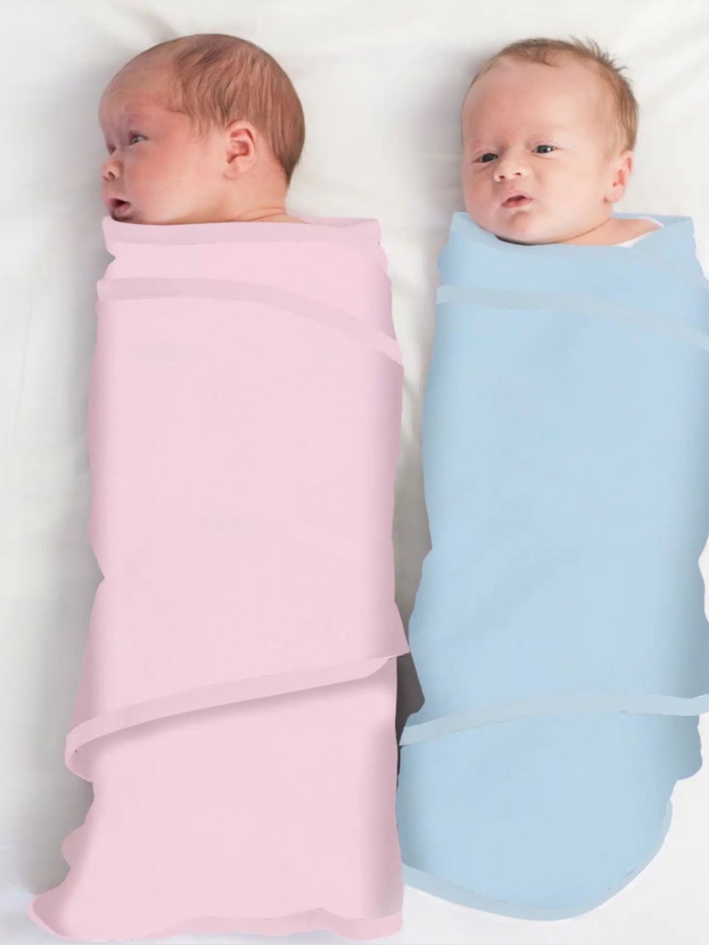Bundle of Miracle Blankets swaddle wraps